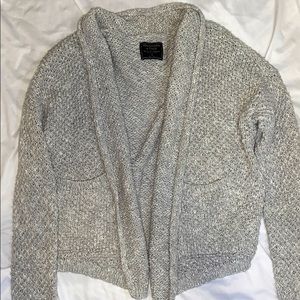 Abercrombie & Fitch Grey Cardigan